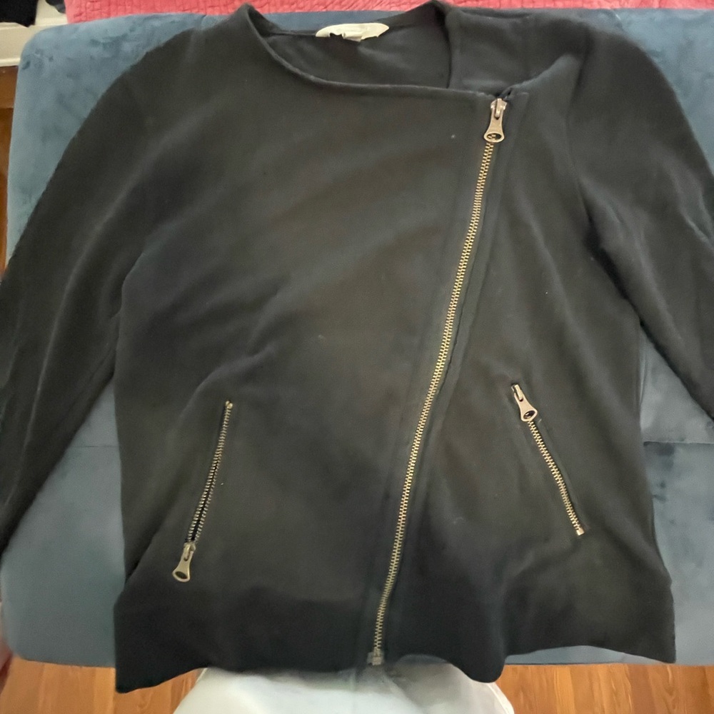 Banana republic zip sweater, size S